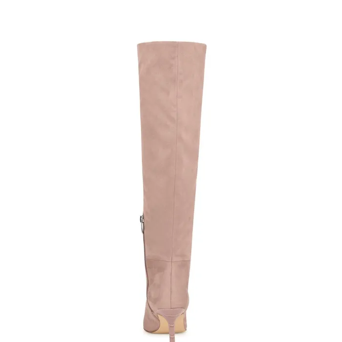 Myfin Dress Boots Light Pink Women Nine West Boots and Booties Myfin Dress Boots Light Pink Women Nine West Boots and Booties