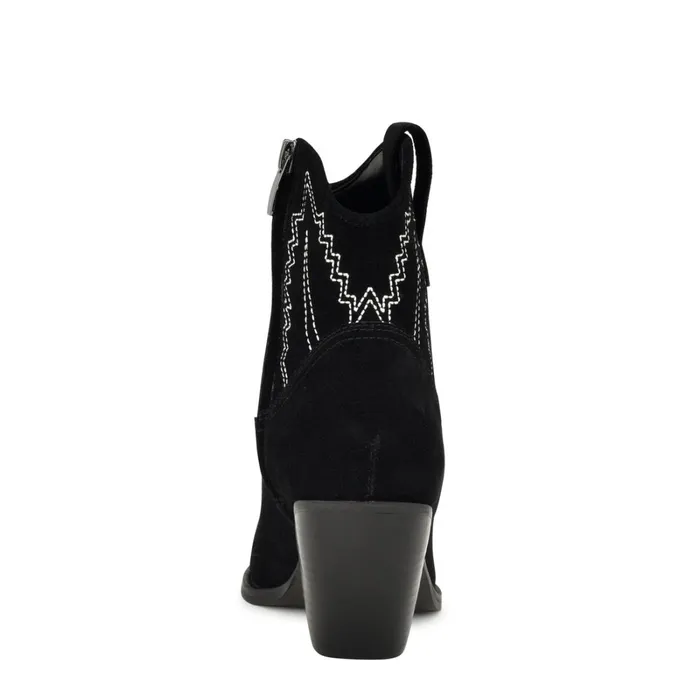 Nallas Western Booties Black Women Nine West Boots and Booties Nallas Western Booties Black Women Nine West Boots and Booties