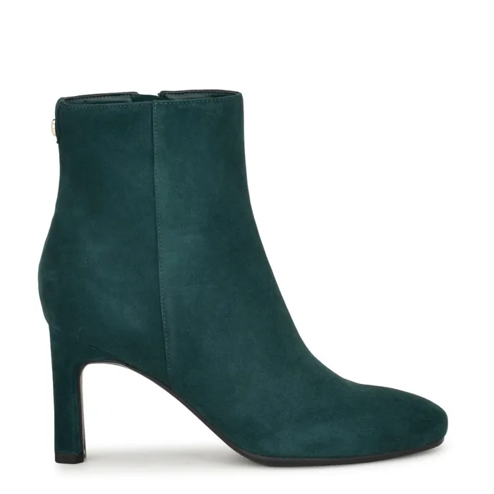 Nance 92159 Dress Booties Dark Green Women Nine West Boots and Booties