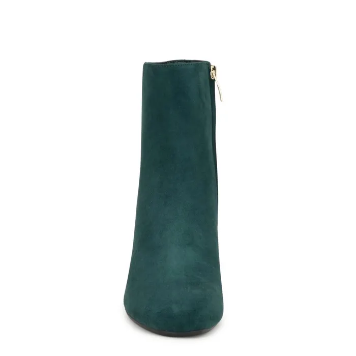 Nance 92159 Dress Booties Dark Green Women Nine West Boots and Booties Nance 92159 Dress Booties Dark Green Women Nine West Boots and Booties