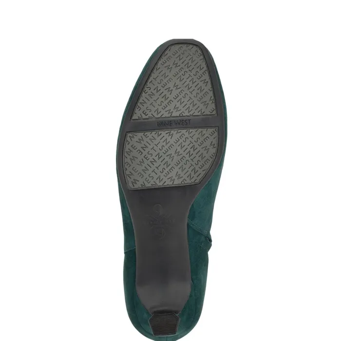 Nance 92159 Dress Booties Dark Green Women Nine West Boots and Booties Nance 92159 Dress Booties Dark Green Women Nine West Boots and Booties