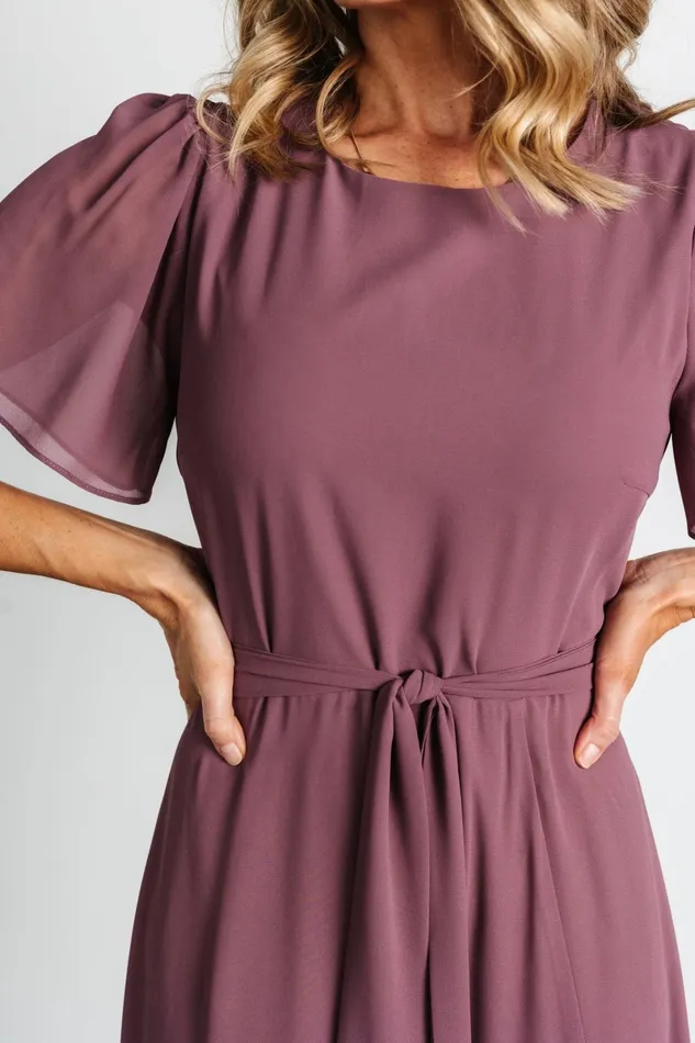 Naomi Short Sleeve Maxi Dress Vintage Plum Women Baltic Born Mother Of The Bride Naomi Short Sleeve Maxi Dress Vintage Plum Women Baltic Born Mother Of The Bride