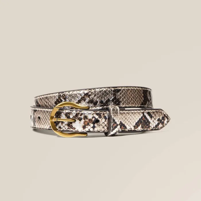 Narrow Belt Snake Print Women Ariat Belts