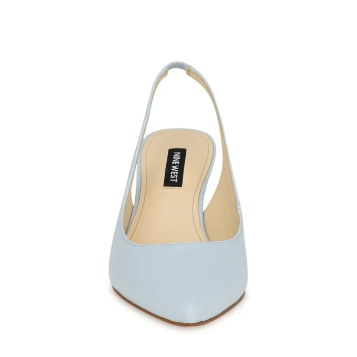Nataly Slingback Pumps Medium Blue Women Nine West Slingbacks Nataly Slingback Pumps Medium Blue Women Nine West Slingbacks
