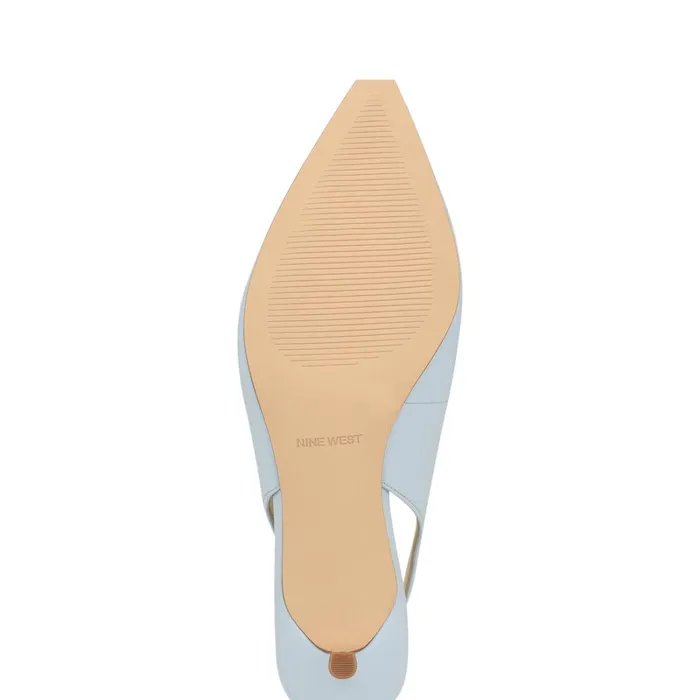 Nataly Slingback Pumps Medium Blue Women Nine West Slingbacks Nataly Slingback Pumps Medium Blue Women Nine West Slingbacks