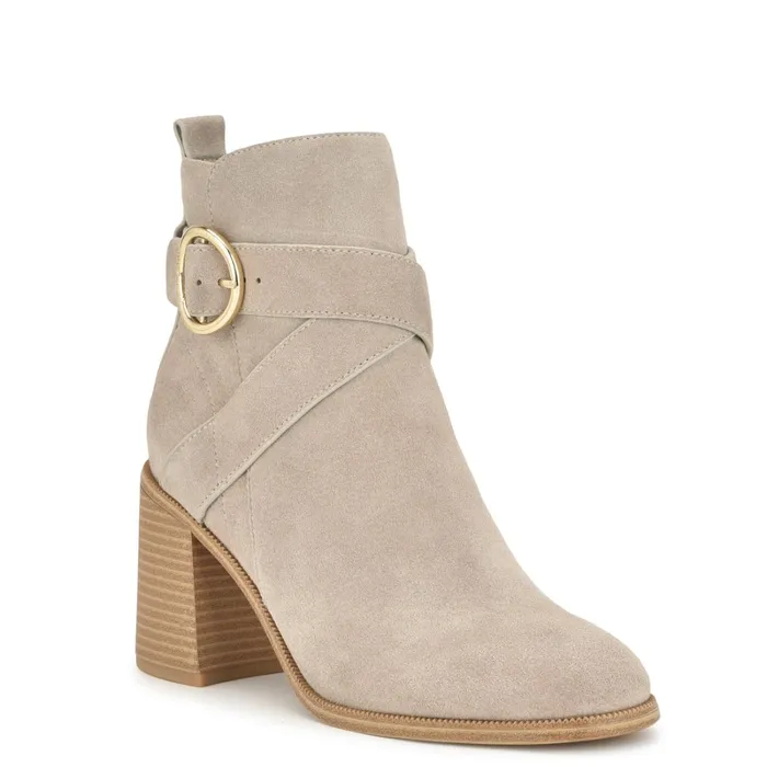 Needyou Dress Booties Light Grey Women Nine West Boots and Booties Needyou Dress Booties Light Grey Women Nine West Boots and Booties
