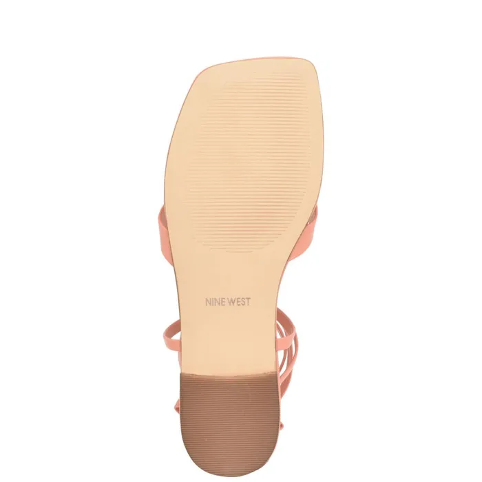 News Ankle Wrap Flat Sandals Peach Women Nine West Flats News Ankle Wrap Flat Sandals Peach Women Nine West Flats