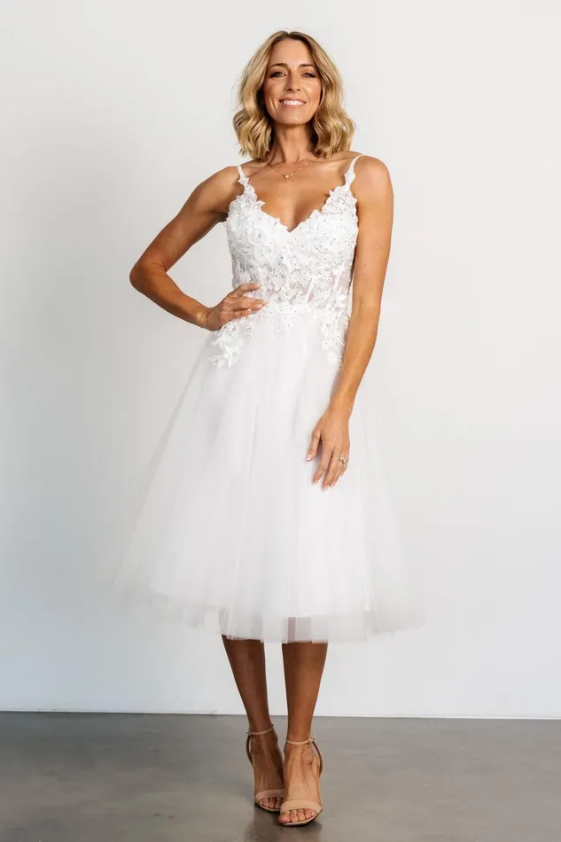 Noelle Shimmer Midi Dress Off White Women Baltic Born Embellished Sequin Noelle Shimmer Midi Dress Off White Women Baltic Born Embellished Sequin