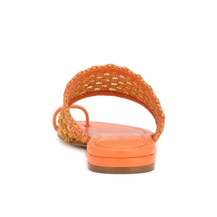 Nolah Flat Slide Sandals Orange Yellow Ombre Women Nine West Sandals Nolah Flat Slide Sandals Orange Yellow Ombre Women Nine West Sandals