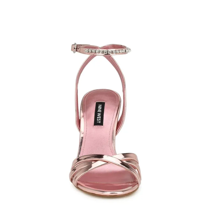 Noras Dress Sandals Medium Pink Women Nine West Sandals Noras Dress Sandals Medium Pink Women Nine West Sandals
