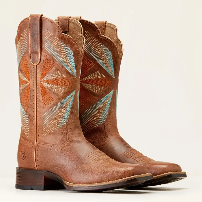 Oak Grove Western Boot Maple Glaze Women Ariat Western Boots Oak Grove Western Boot Maple Glaze Women Ariat Western Boots