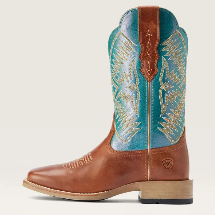Odessa StretchFit Western Boot Almond Roca Women Ariat Western Boots Odessa StretchFit Western Boot Almond Roca Women Ariat Western Boots