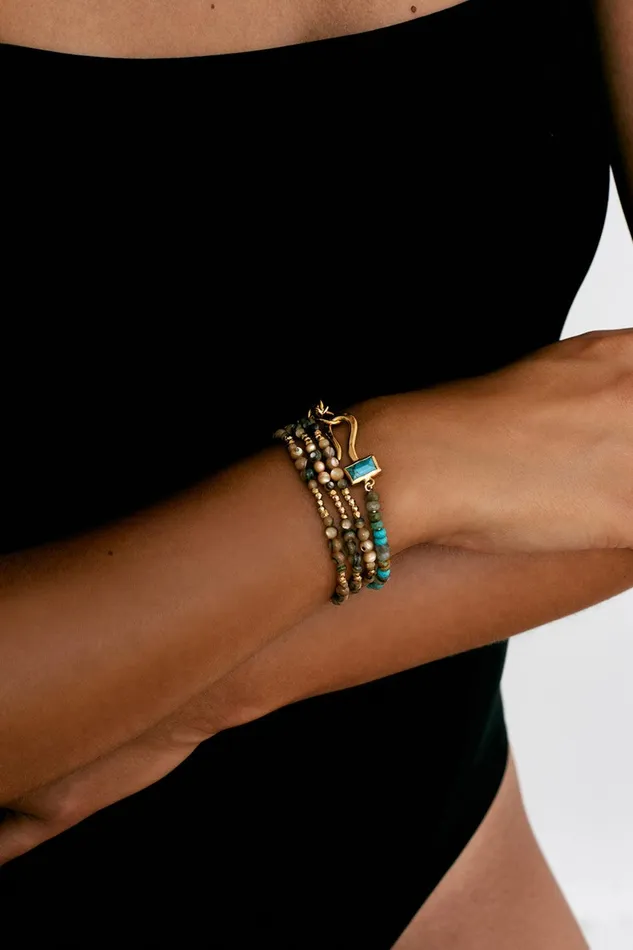 Odyssey Hook Bracelet Turquoise Women Chan Luu Bracelets