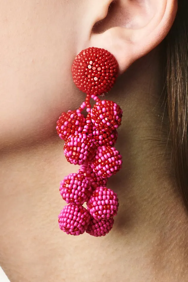 Ombre Coconuts Earrings 8211 Smooth Beads Women Sachin and Babi Earrings Ombre Coconuts Earrings 8211 Smooth Beads Women Sachin and Babi Earrings