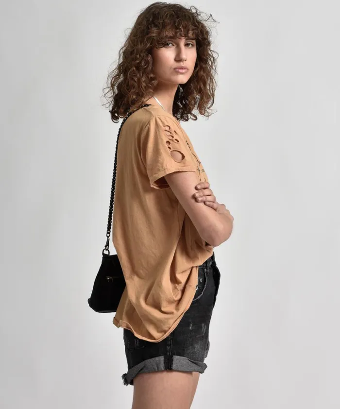 One Teaspoon Basic Tees CRAZY CRAZY CRAZY TEE 8211 Women One Teaspoon Basic Tees CRAZY CRAZY CRAZY TEE 8211 Women