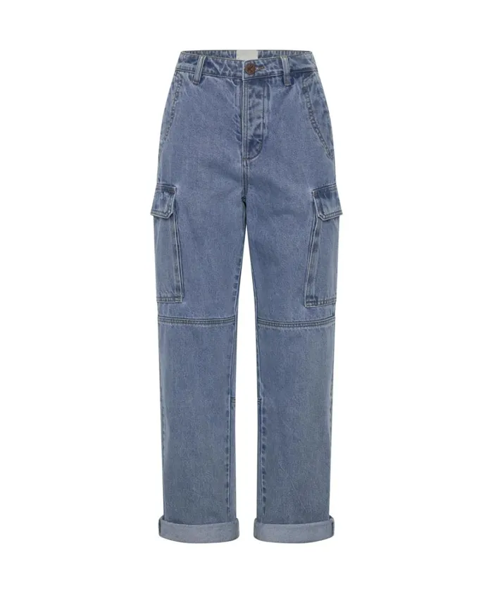 One Teaspoon Bottoms BERLIN BLUE CARGO MOTION JEANS 8211 Women One Teaspoon Bottoms BERLIN BLUE CARGO MOTION JEANS 8211 Women