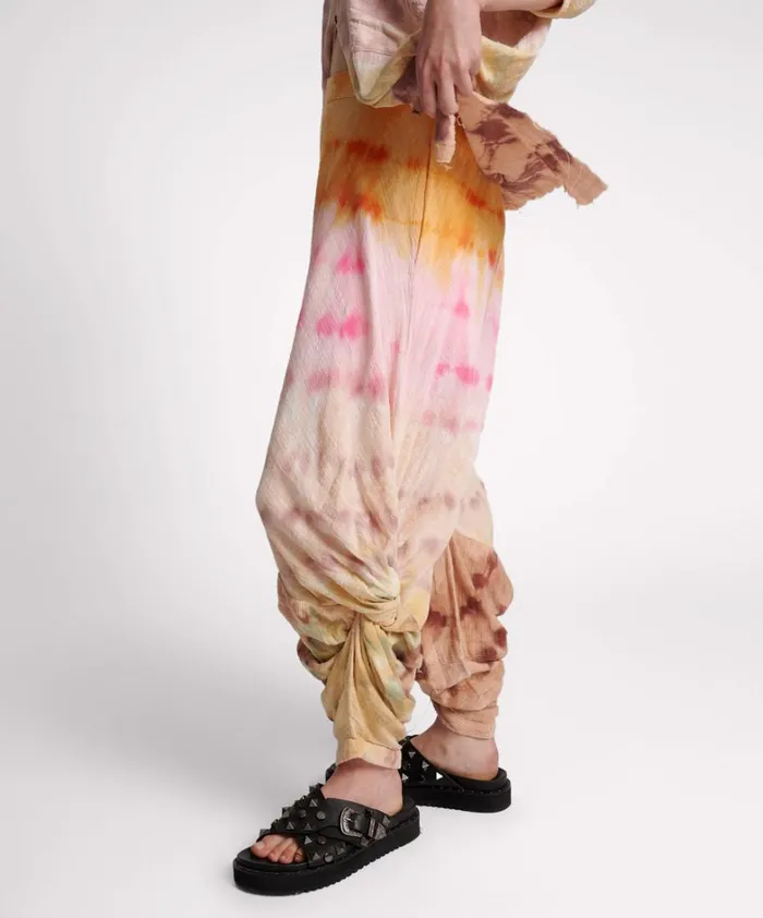 One Teaspoon Bottoms MIRAGE HAND DYED MUSLIN GYPSY PANT 8211 Women One Teaspoon Bottoms MIRAGE HAND DYED MUSLIN GYPSY PANT 8211 Women