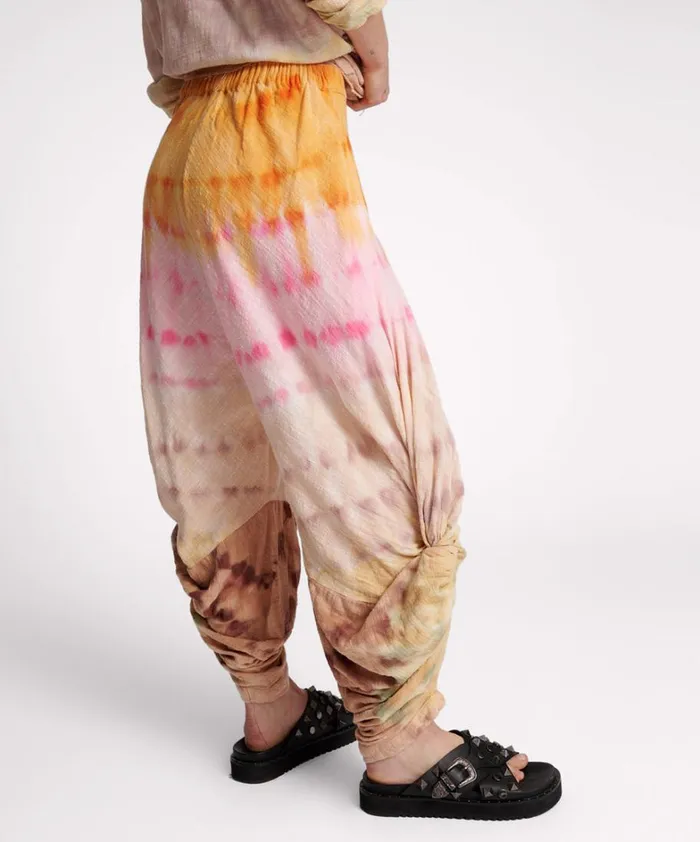 One Teaspoon Bottoms MIRAGE HAND DYED MUSLIN GYPSY PANT 8211 Women One Teaspoon Bottoms MIRAGE HAND DYED MUSLIN GYPSY PANT 8211 Women