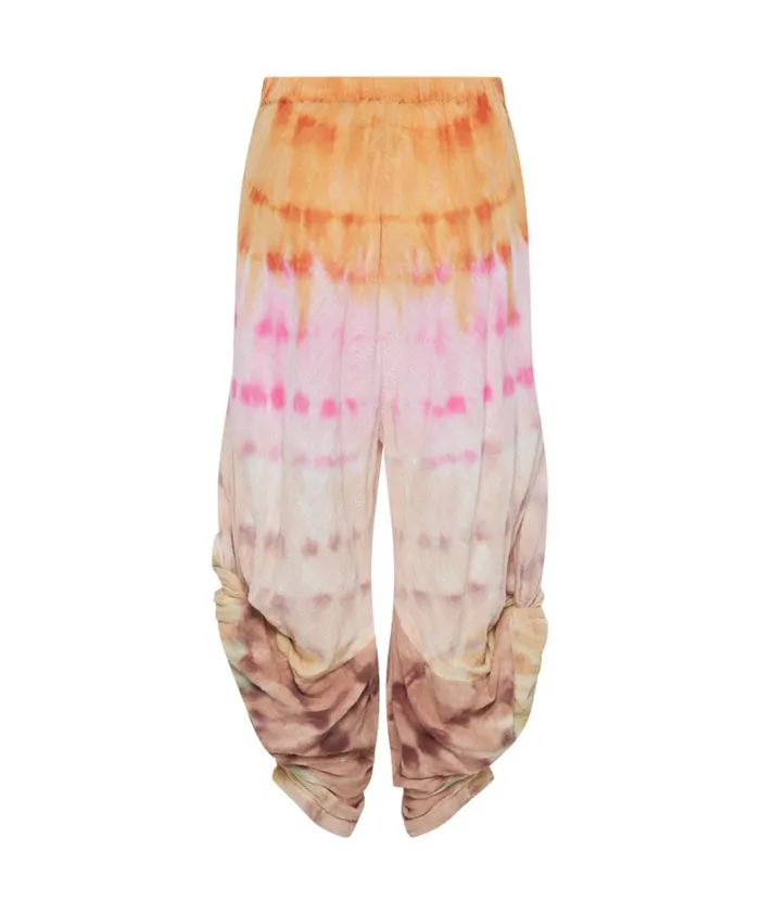 One Teaspoon Bottoms MIRAGE HAND DYED MUSLIN GYPSY PANT 8211 Women One Teaspoon Bottoms MIRAGE HAND DYED MUSLIN GYPSY PANT 8211 Women