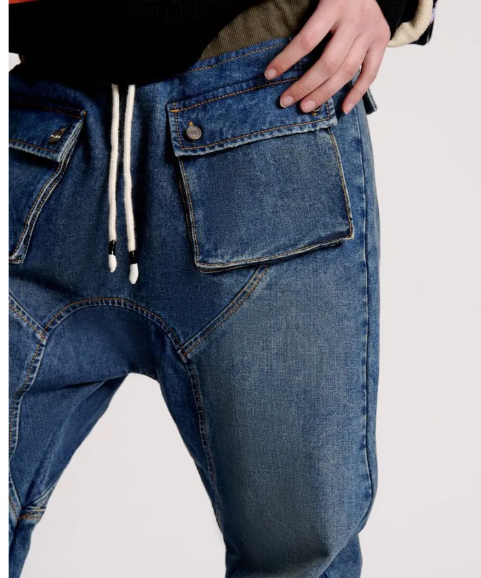 One Teaspoon Bottoms USED BLUE CADET JEANS 8211 Women One Teaspoon Bottoms USED BLUE CADET JEANS 8211 Women