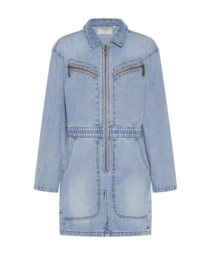 One Teaspoon Denim Dresses OCEAN CHAMBRAY OLIVIA DRESS 8211 Women One Teaspoon Denim Dresses OCEAN CHAMBRAY OLIVIA DRESS 8211 Women