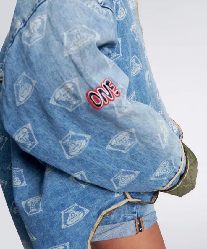 One Teaspoon Denim Jackets STUFFED MEDUSA DENIM JACKET 8211 Women One Teaspoon Denim Jackets STUFFED MEDUSA DENIM JACKET 8211 Women