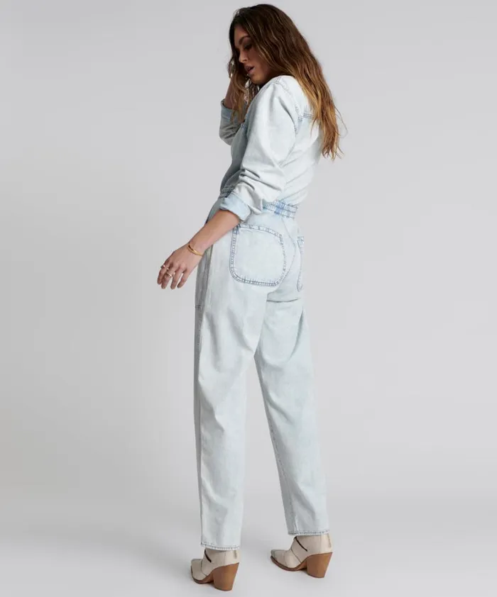 One Teaspoon Denim Jumpsuits FLORENCE OLIVIA DENIM JUMPSUIT 8211 Women One Teaspoon Denim Jumpsuits FLORENCE OLIVIA DENIM JUMPSUIT 8211 Women