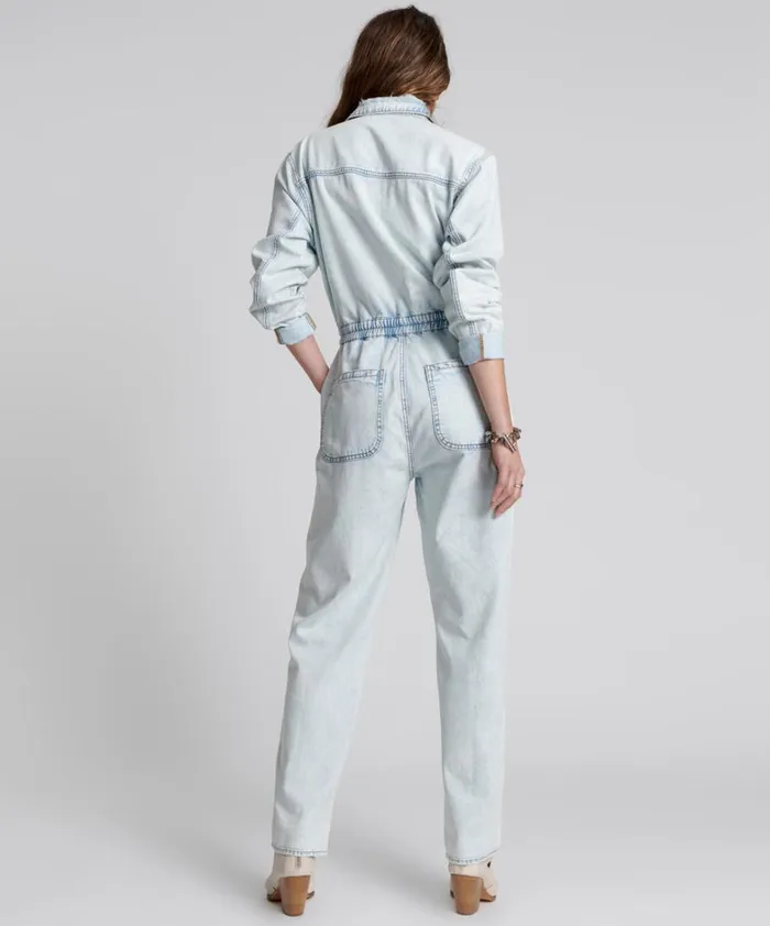 One Teaspoon Denim Jumpsuits FLORENCE OLIVIA DENIM JUMPSUIT 8211 Women One Teaspoon Denim Jumpsuits FLORENCE OLIVIA DENIM JUMPSUIT 8211 Women