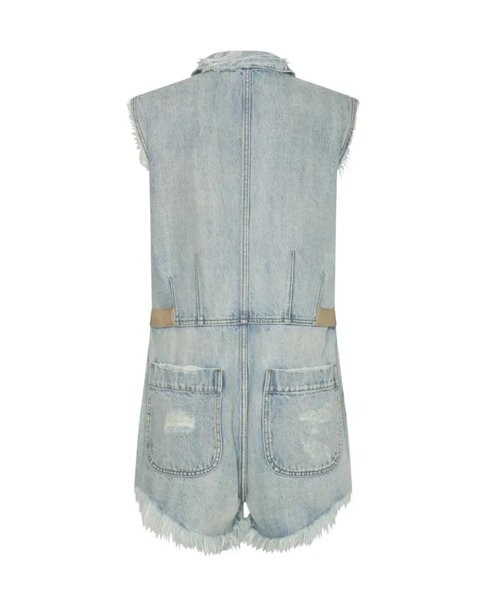 One Teaspoon Denim Jumpsuits KANSAS BLUE PALISADES OVERALL 8211 Women One Teaspoon Denim Jumpsuits KANSAS BLUE PALISADES OVERALL 8211 Women