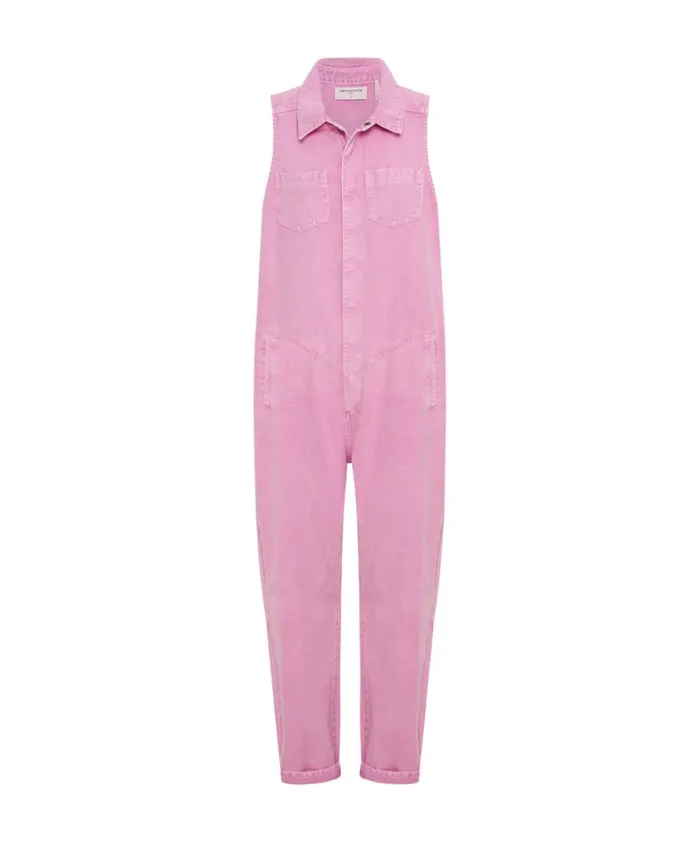 One Teaspoon Denim Jumpsuits PINK FONDANT BRAXTON JUMPSUIT 8211 Women One Teaspoon Denim Jumpsuits PINK FONDANT BRAXTON JUMPSUIT 8211 Women