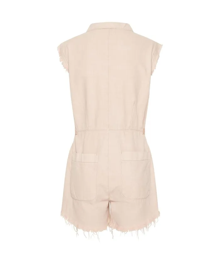 One Teaspoon Denim Jumpsuits PINK TINT PALLISADES OVERALL 8211 Women One Teaspoon Denim Jumpsuits PINK TINT PALLISADES OVERALL 8211 Women