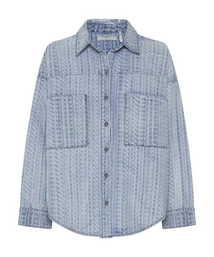 One Teaspoon Denim Tops ON REPEAT DENIM DARIA SHACKET 8211 Women One Teaspoon Denim Tops ON REPEAT DENIM DARIA SHACKET 8211 Women