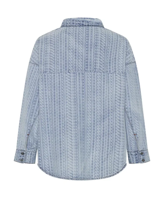 One Teaspoon Denim Tops ON REPEAT DENIM DARIA SHACKET 8211 Women One Teaspoon Denim Tops ON REPEAT DENIM DARIA SHACKET 8211 Women