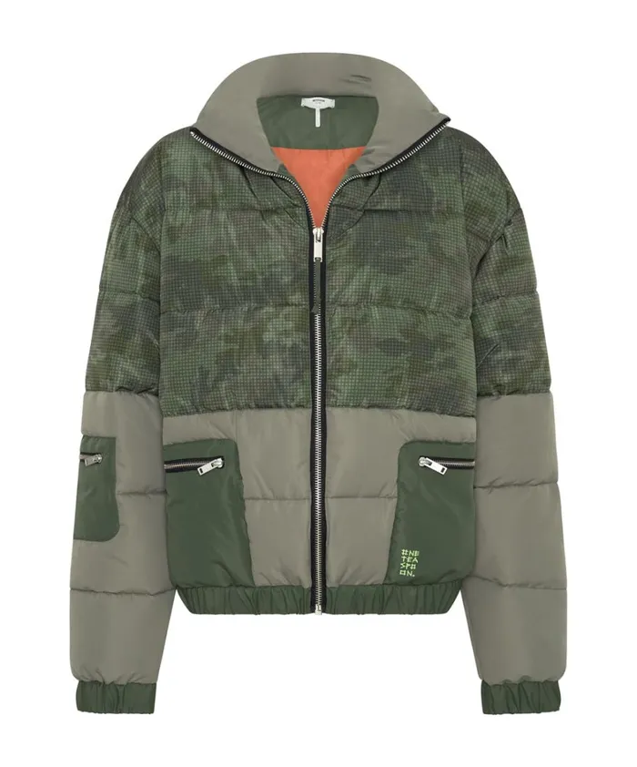 One Teaspoon Jackets DIRTEE LOVE CAMO PUFFA JACKET 8211 Women One Teaspoon Jackets DIRTEE LOVE CAMO PUFFA JACKET 8211 Women