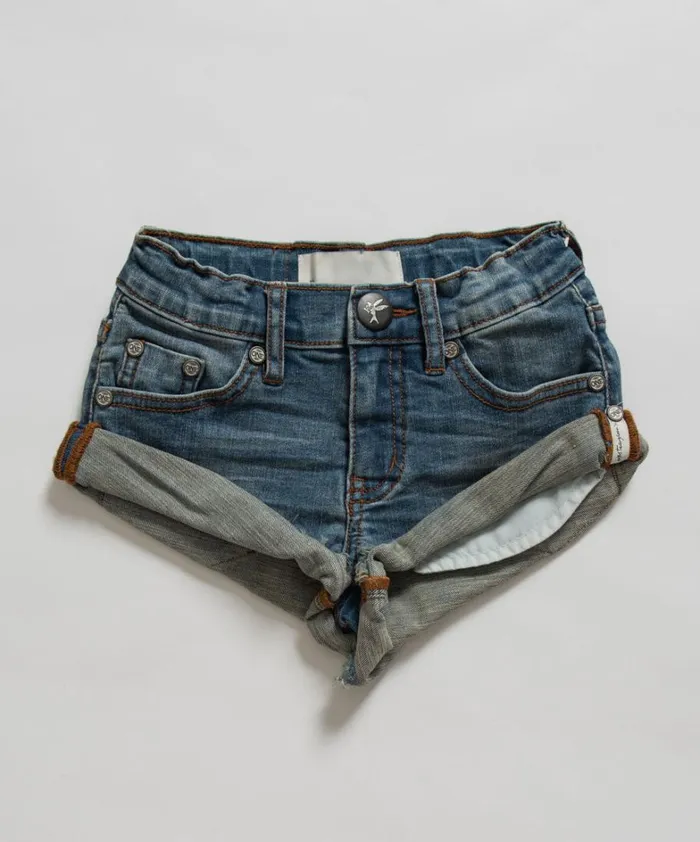 One Teaspoon Kids KIDS SUPERSTAR BANDITS DENIM SHORT 8211 Kids One Teaspoon Kids KIDS SUPERSTAR BANDITS DENIM SHORT 8211 Kids