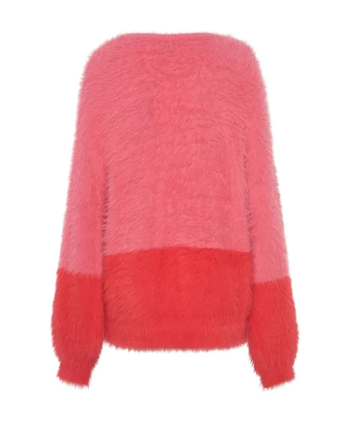 One Teaspoon Knitwear FLUFFY COLOUR BLOCK KNIT SWEATER 8211 Women One Teaspoon Knitwear FLUFFY COLOUR BLOCK KNIT SWEATER 8211 Women