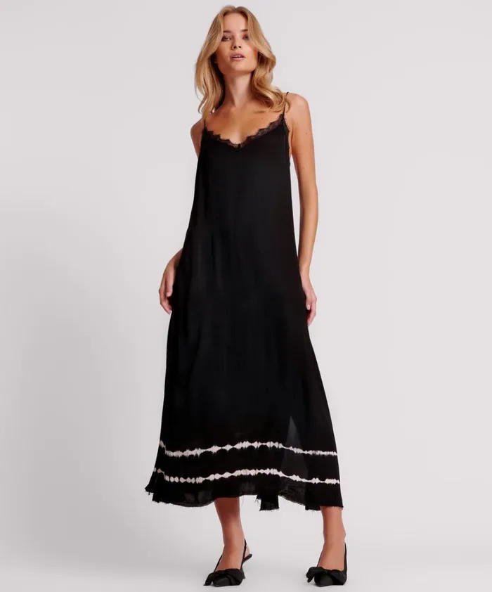 One Teaspoon Midi and Maxi Dresses ECLIPSE HAND DYED DELIRIOUS MAXI SLIP DRESS 8211 Women One Teaspoon Midi and Maxi Dresses ECLIPSE HAND DYED DELIRIOUS MAXI SLIP DRESS 8211 Women