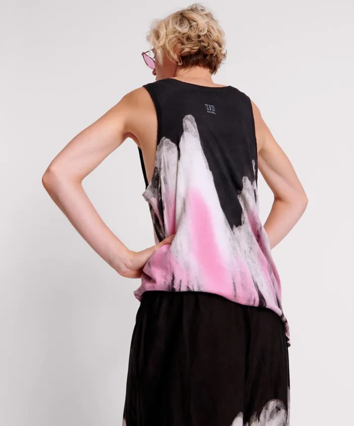 One Teaspoon Tees and Tanks HAND DYED ICECREAM DADDIO SINGLET 8211 Women
