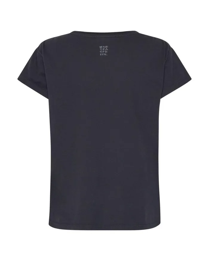 One Teaspoon Tees and Tanks ONE TEASPOON ORGANIC SCOOP NECK BASIC TEE BLACK 8211 Women One Teaspoon Tees and Tanks ONE TEASPOON ORGANIC SCOOP NECK BASIC TEE BLACK 8211 Women