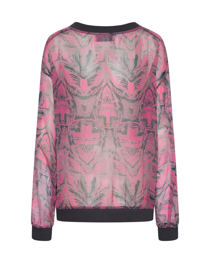 One Teaspoon Tops KALEIDOSCOPE CREW LONG SLEEVE TOP 8211 Women One Teaspoon Tops KALEIDOSCOPE CREW LONG SLEEVE TOP 8211 Women