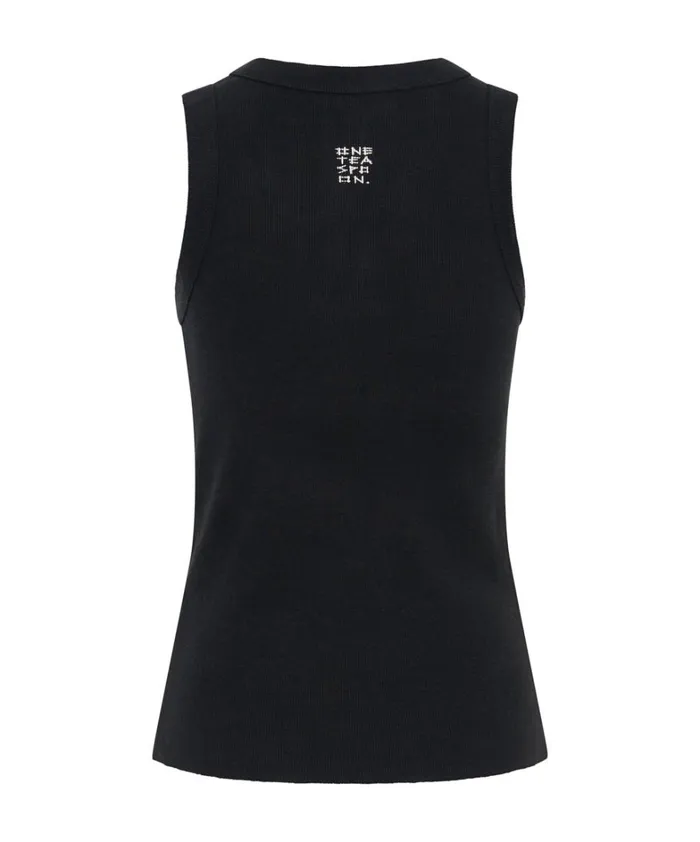 One Teaspoon Tops OTS EQUIPMENT TANK BLACK 8211 Women One Teaspoon Tops OTS EQUIPMENT TANK BLACK 8211 Women