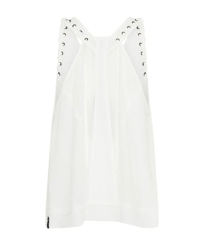 One Teaspoon Tops WHITE LACED CHARLESTON TOP 8211 Women One Teaspoon Tops WHITE LACED CHARLESTON TOP 8211 Women