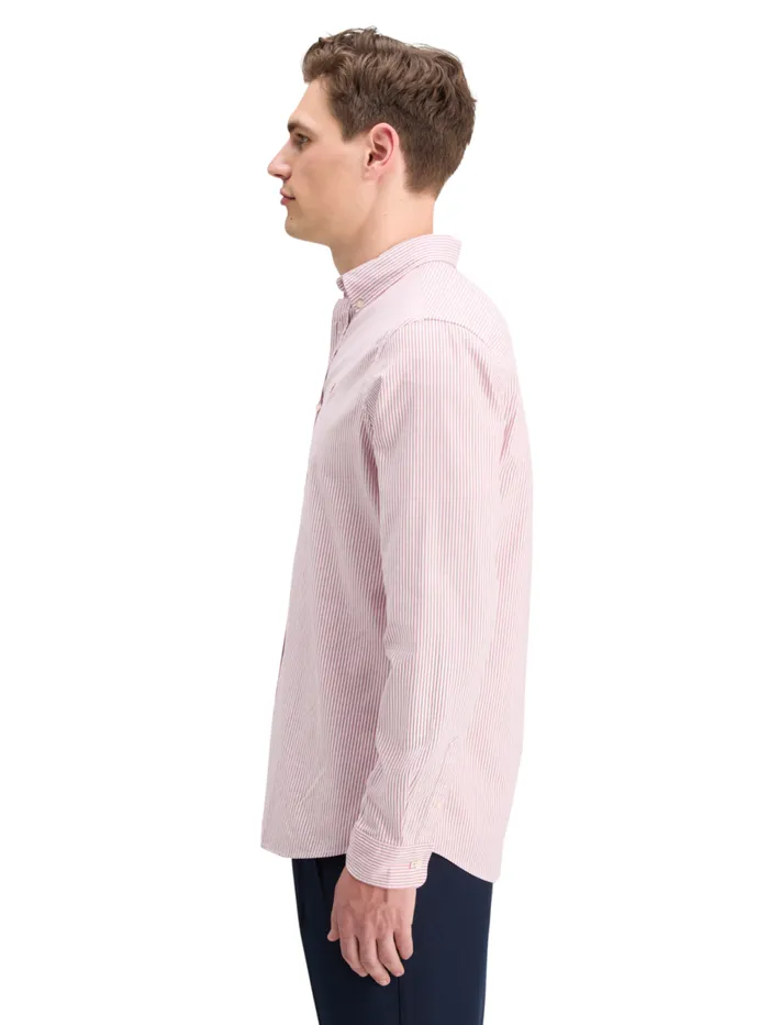 OXFORD STRIPE Whitered Stripe Men Scotch and Soda Shirts