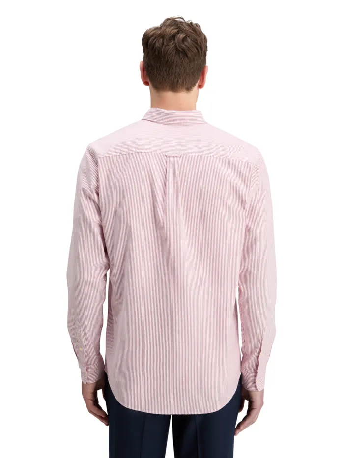 OXFORD STRIPE Whitered Stripe Men Scotch and Soda Shirts