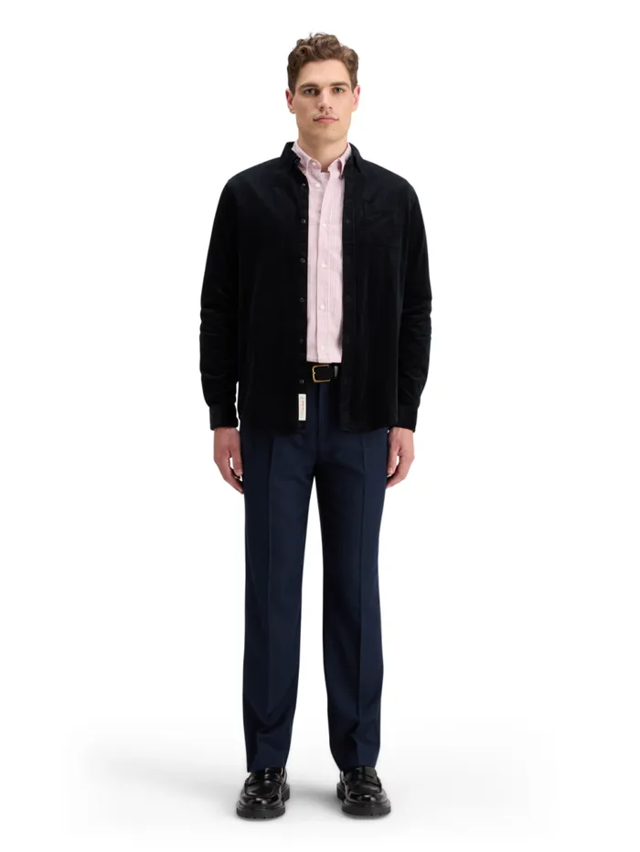 OXFORD STRIPE Whitered Stripe Men Scotch and Soda Shirts