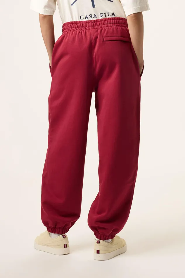Pants and Shorts Men Fila CASA FILA Country Club Jogger 600 Tinetan Red Pants and Shorts Men Fila CASA FILA Country Club Jogger 600 Tinetan Red