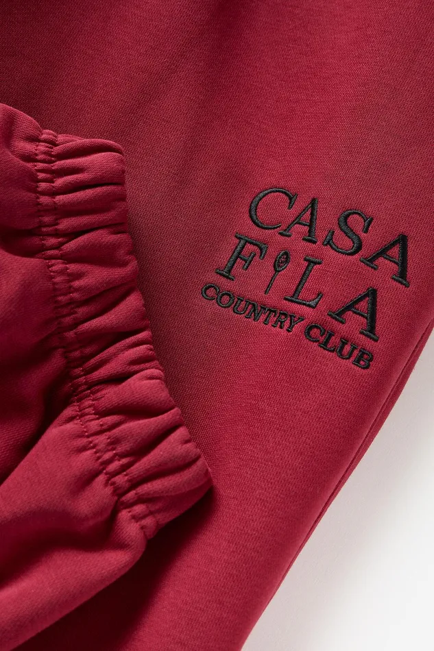 Pants and Shorts Men Fila CASA FILA Country Club Jogger 600 Tinetan Red Pants and Shorts Men Fila CASA FILA Country Club Jogger 600 Tinetan Red