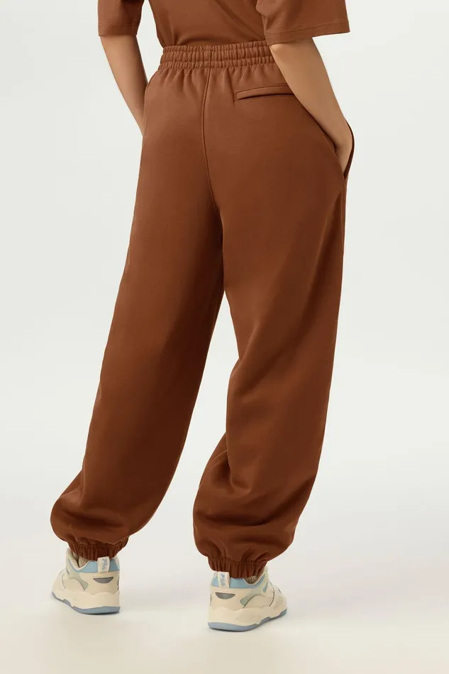 Pants and Shorts Women Fila Apex Relaxed Jogger 200 Emperador Pants and Shorts Women Fila Apex Relaxed Jogger 200 Emperador
