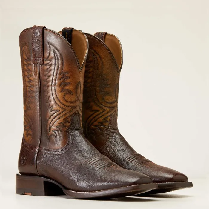 Paxton Pro Cowboy Boot Dark Brown Smooth Quill Ostric Men Ariat Western Boots Paxton Pro Cowboy Boot Dark Brown Smooth Quill Ostric Men Ariat Western Boots