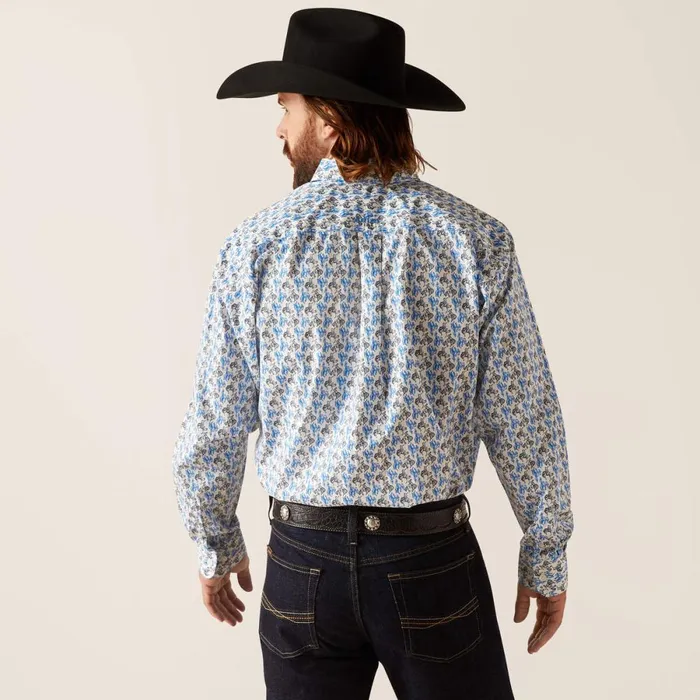 Peerce Classic Fit Shirt White Men Ariat Button Down Shirts Peerce Classic Fit Shirt White Men Ariat Button Down Shirts